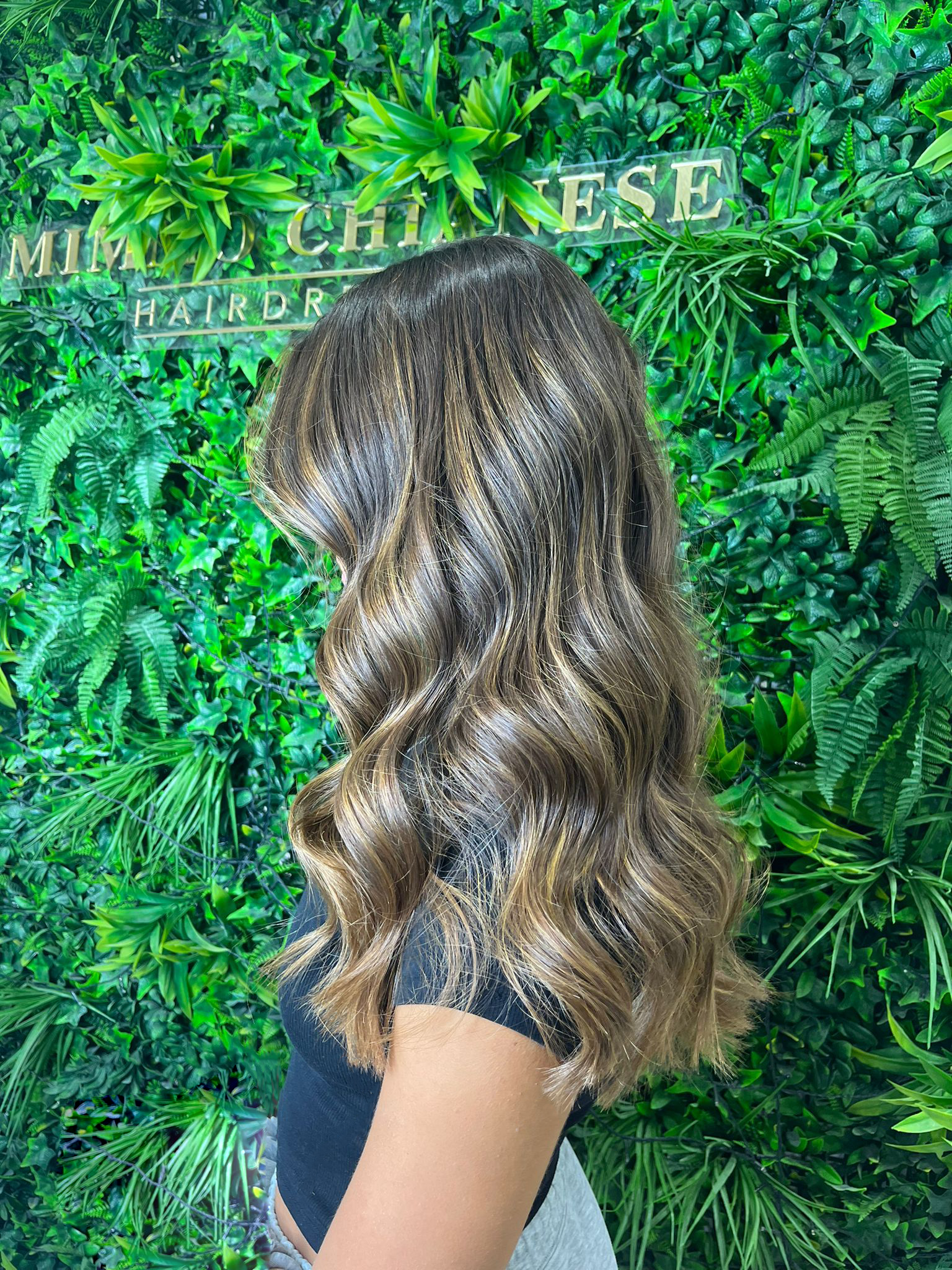 balayage bronde